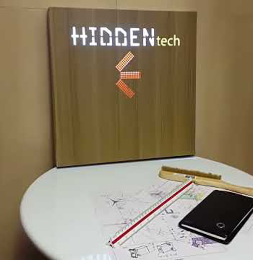 隐藏式木纹显示屏3 隐藏式木纹显示屏激光打孔技术-实现无痕透气与美学融合(图3)